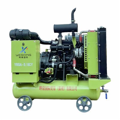 Ob Chav Tank Cov Ntsia Hlau Compressor Tshuab