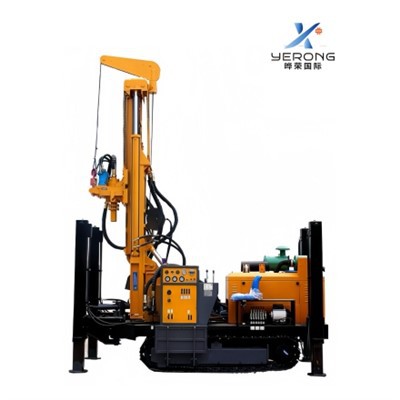 Nruab Nrab Crawler Dej Zoo Drilling Rig